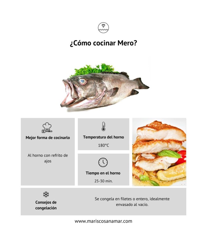 ¿Cómo cocinar mero? La mejor forma de cocinar el pescado ¿Cómo congelar mero?