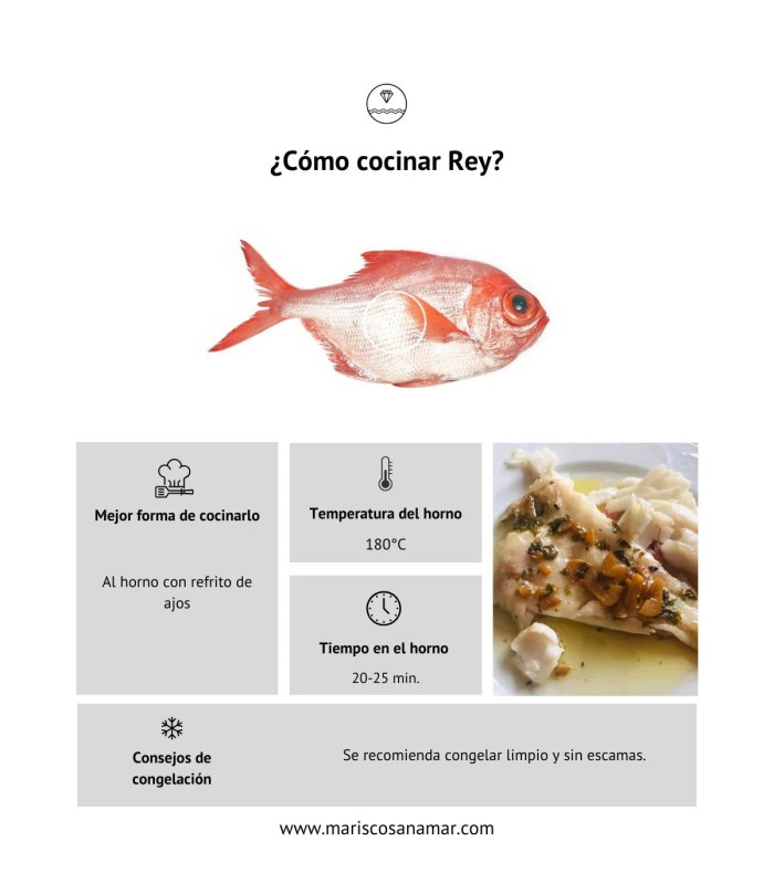 ¿Cómo cocinar rey? La mejor forma de cocinar el pescado ¿Cómo congelar pez rey?