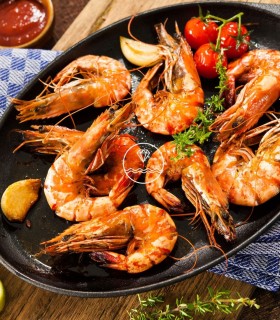 Langostino tigre de Huelva mediano