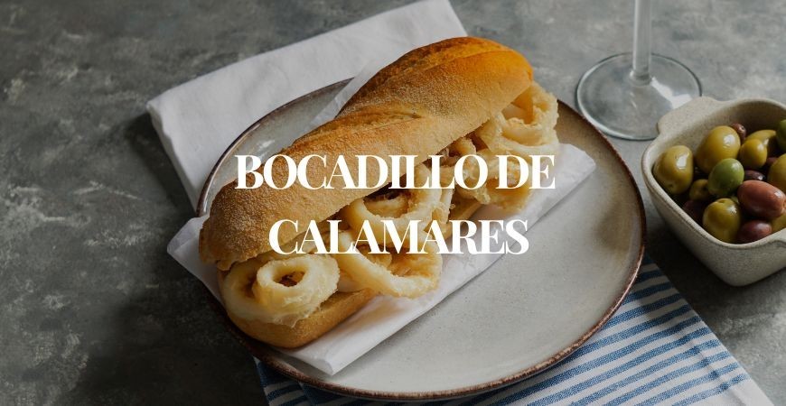 Bocadillo de calamares crujiente: La receta clásica que conquista Madrid