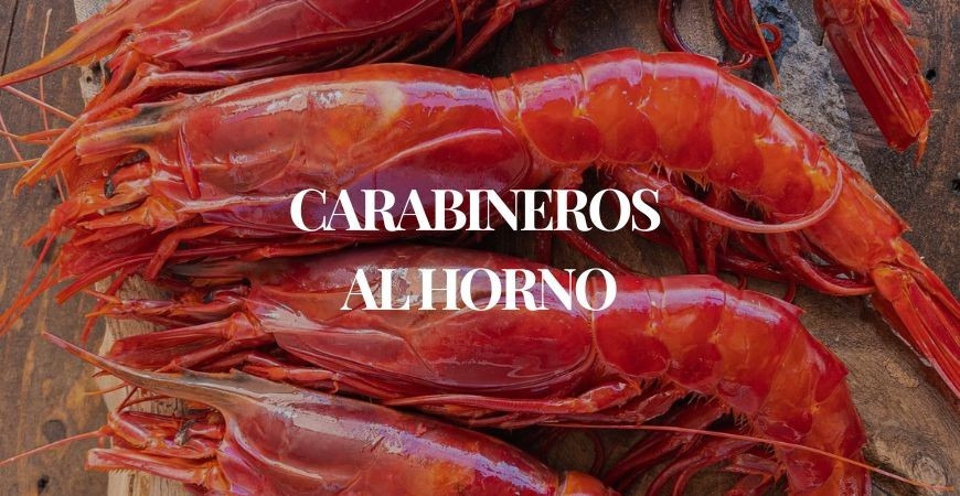 Receta de Carabineros al horno
