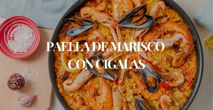 Paella de marisco con cigalas: Una receta irresistible